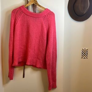a.n.a. XL pink cropped sweater